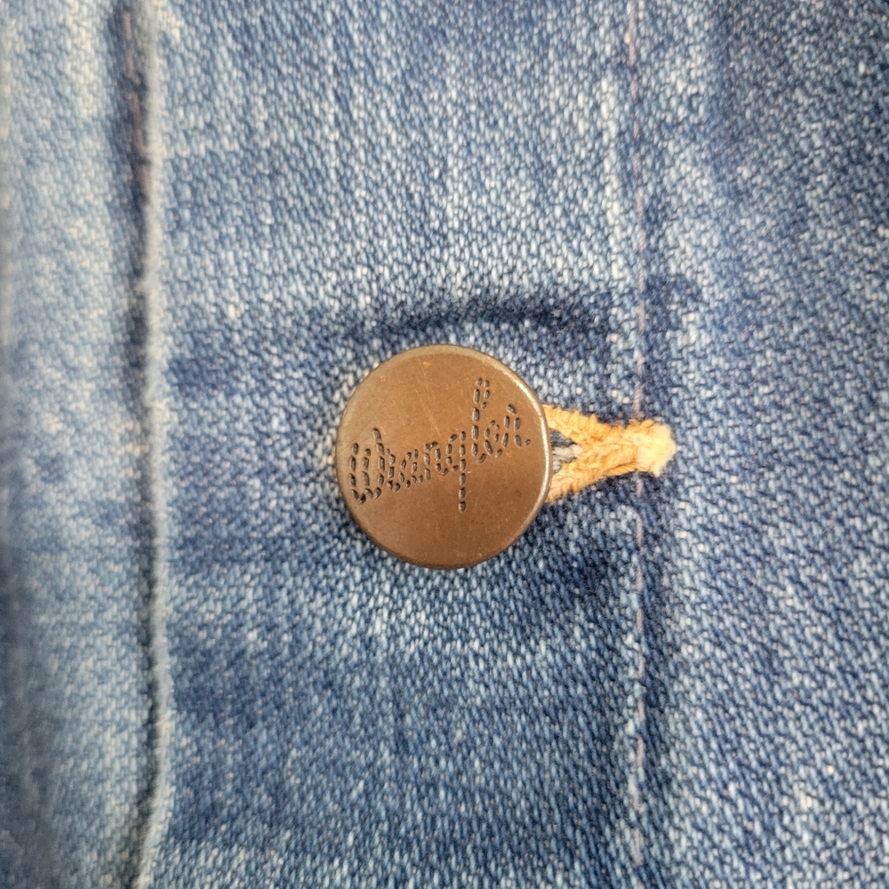 Wrangler Early 70s Vintage Denim Trucker Jacket Size 40 Incredible Condition - Picture 8 of 16